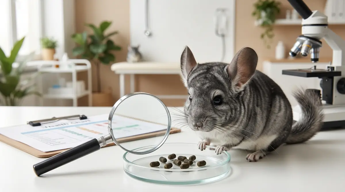 チンチラのうんちは健康のバロメーター｜毎日チェックが重要な理由