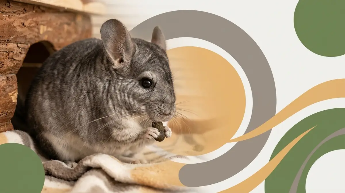 チンチラの盲腸便とは？うんちを食べる行動は正常？