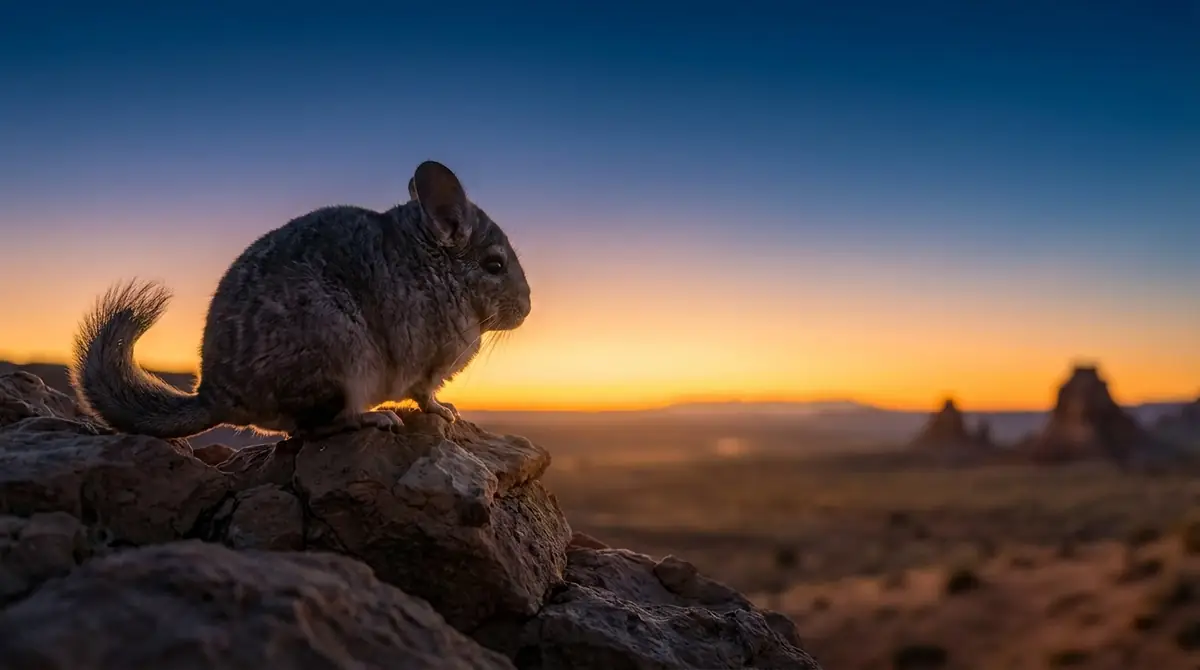 チンチラが夜行性(薄明薄暮性)である理由