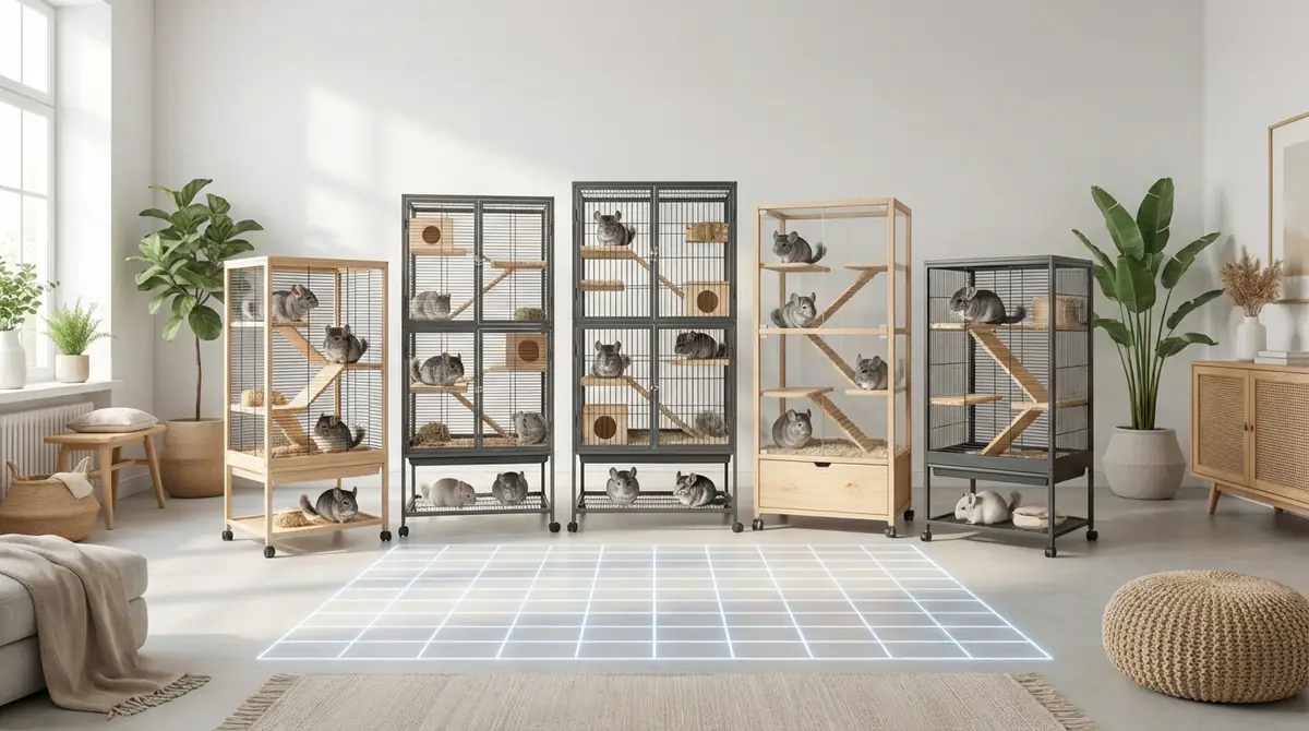 チンチラ用大型ケージおすすめ5選【比較表付き】