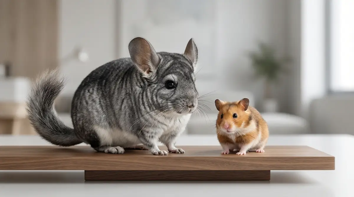 チンチラとハムスターは別の動物｜30秒でわかる違いまとめ