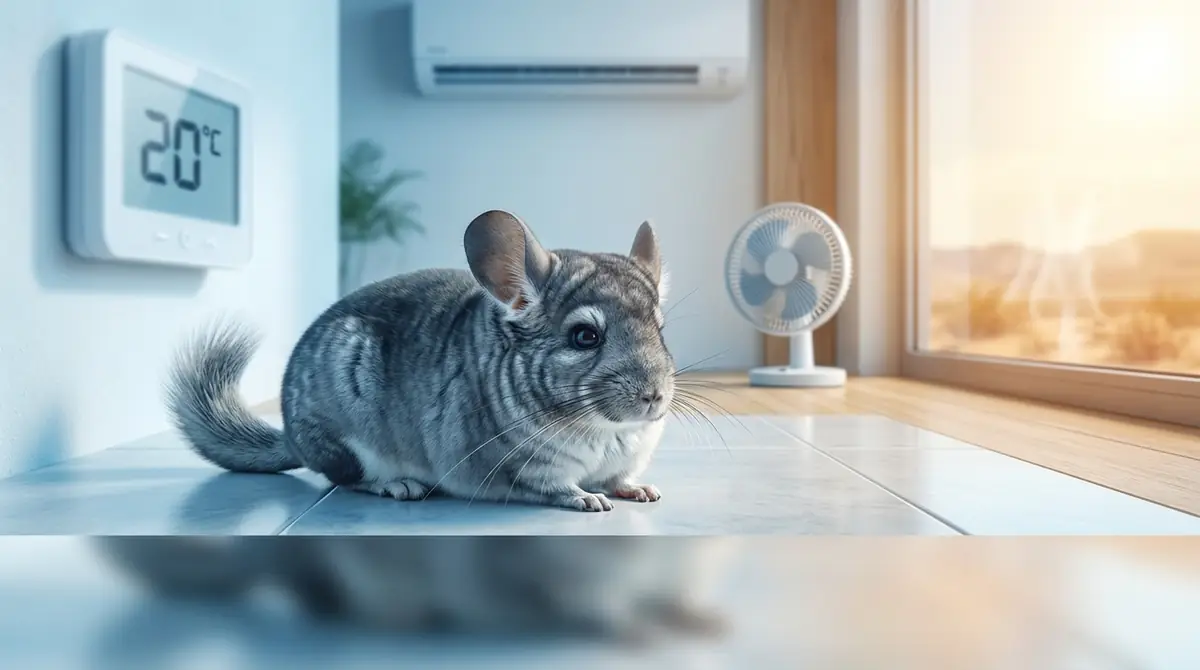 【夏の暑さ対策】チンチラを適温に保つエアコン運用と冷却のコツ