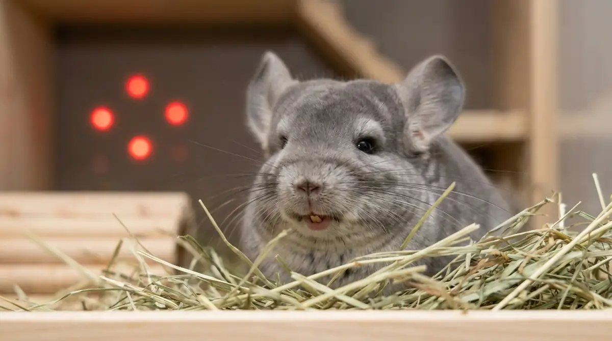 チンチラの歯ぎしりは基本的に正常｜ただし注意すべき5つの危険サイン