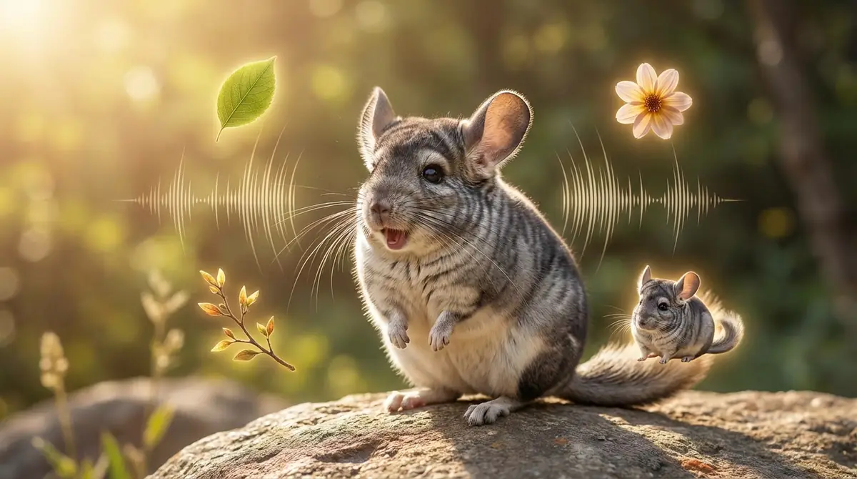 チンチラが鳴く4つの理由