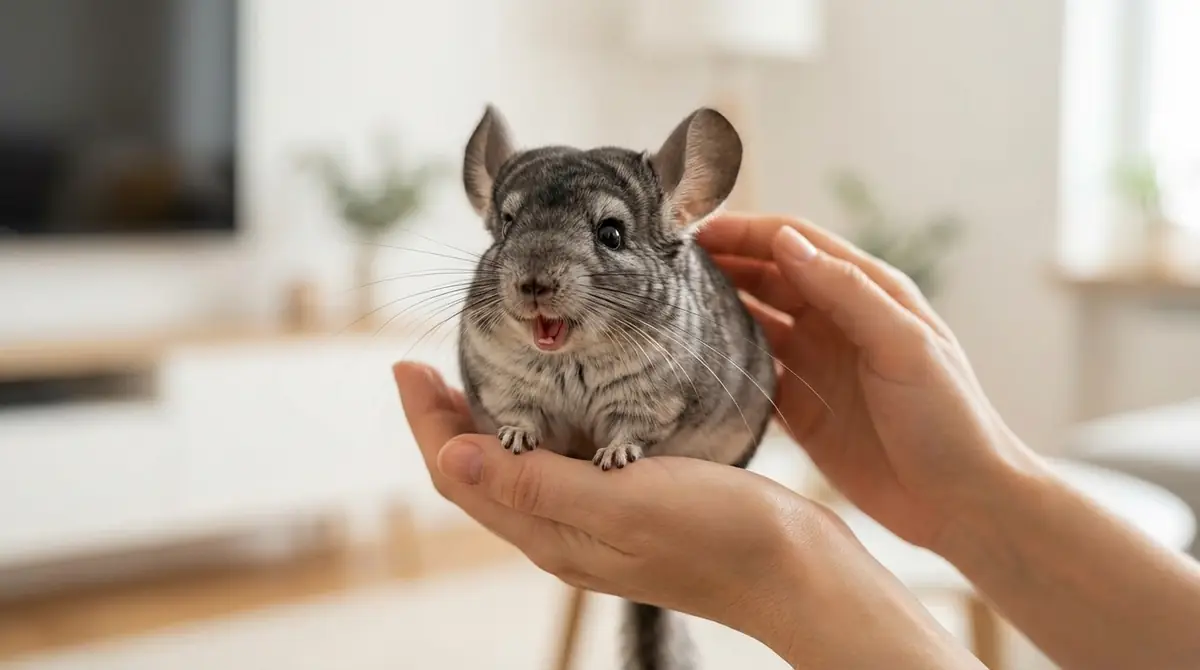 【状況別】チンチラが鳴くときの対処法