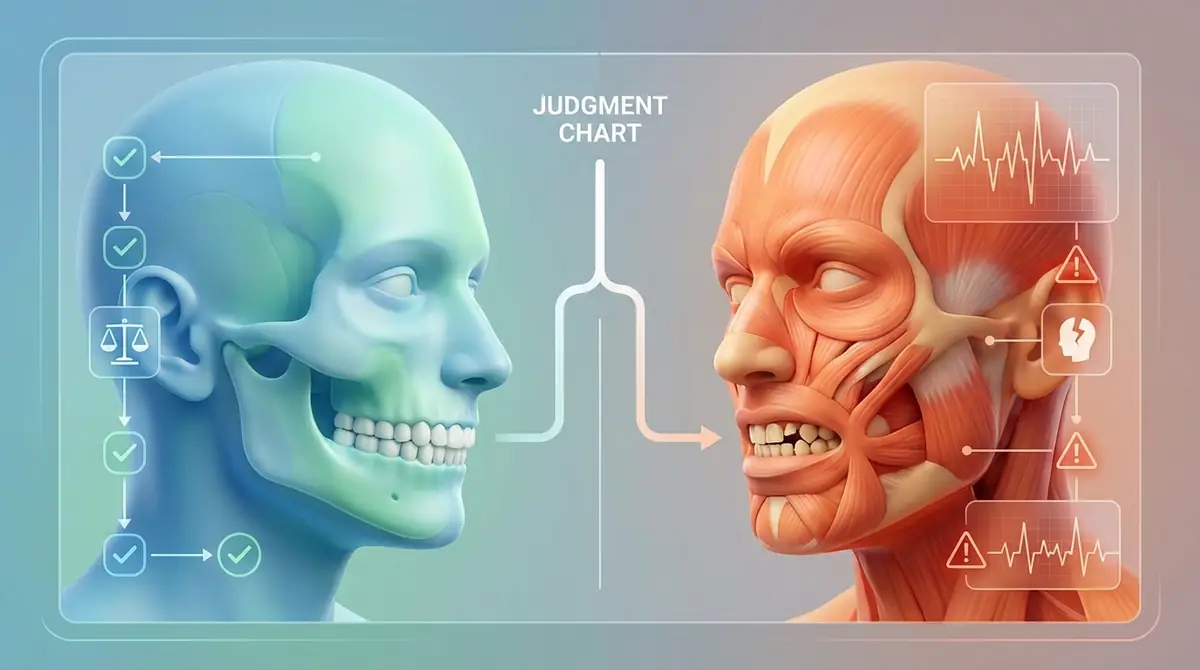 正常な歯ぎしりと異常な歯ぎしりの見分け方【判断チャート付き】