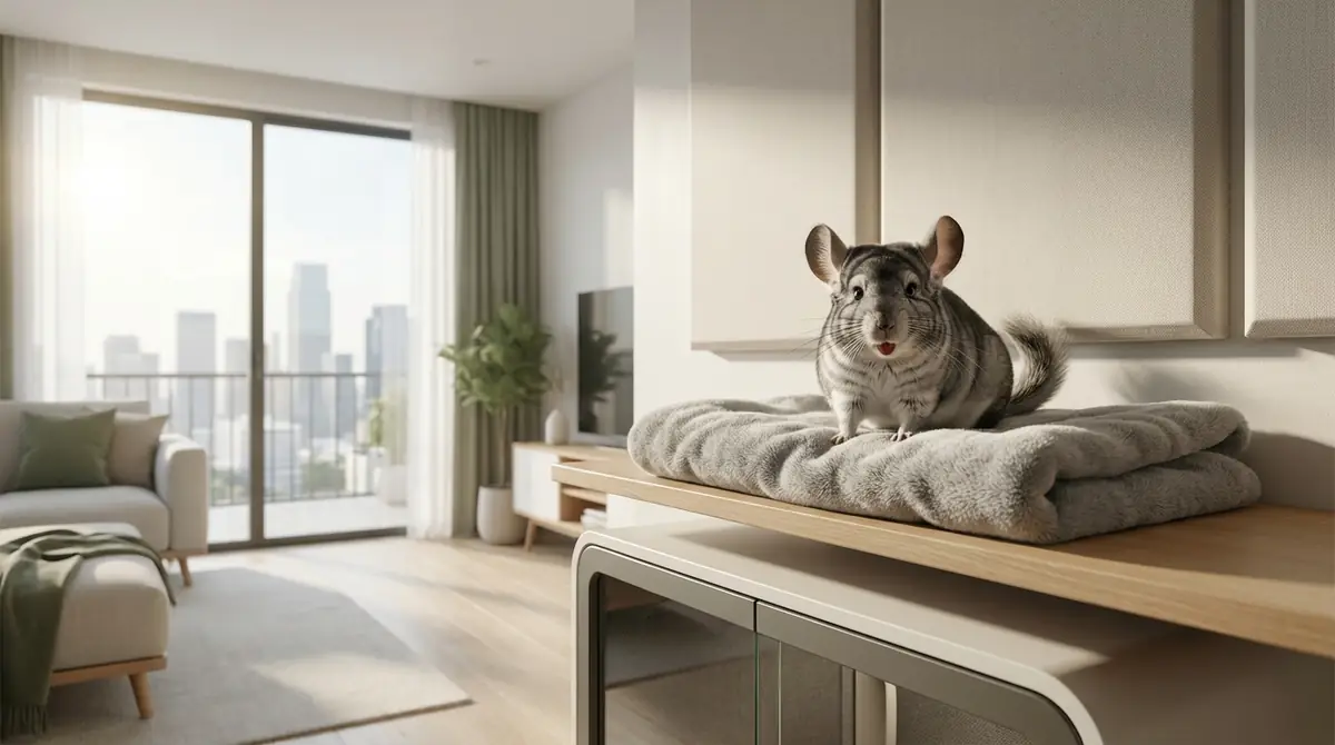 マンションでチンチラを飼っても鳴き声は大丈夫？