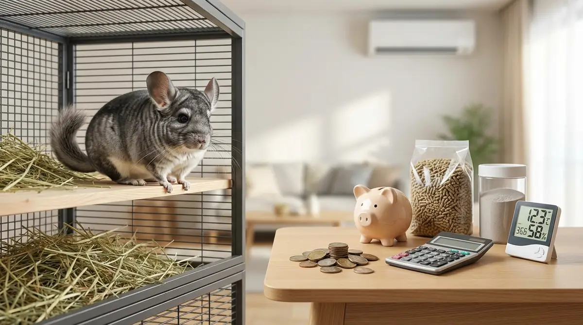 チンチラを飼う費用はいくら？初期費用・月額・電気代を公開