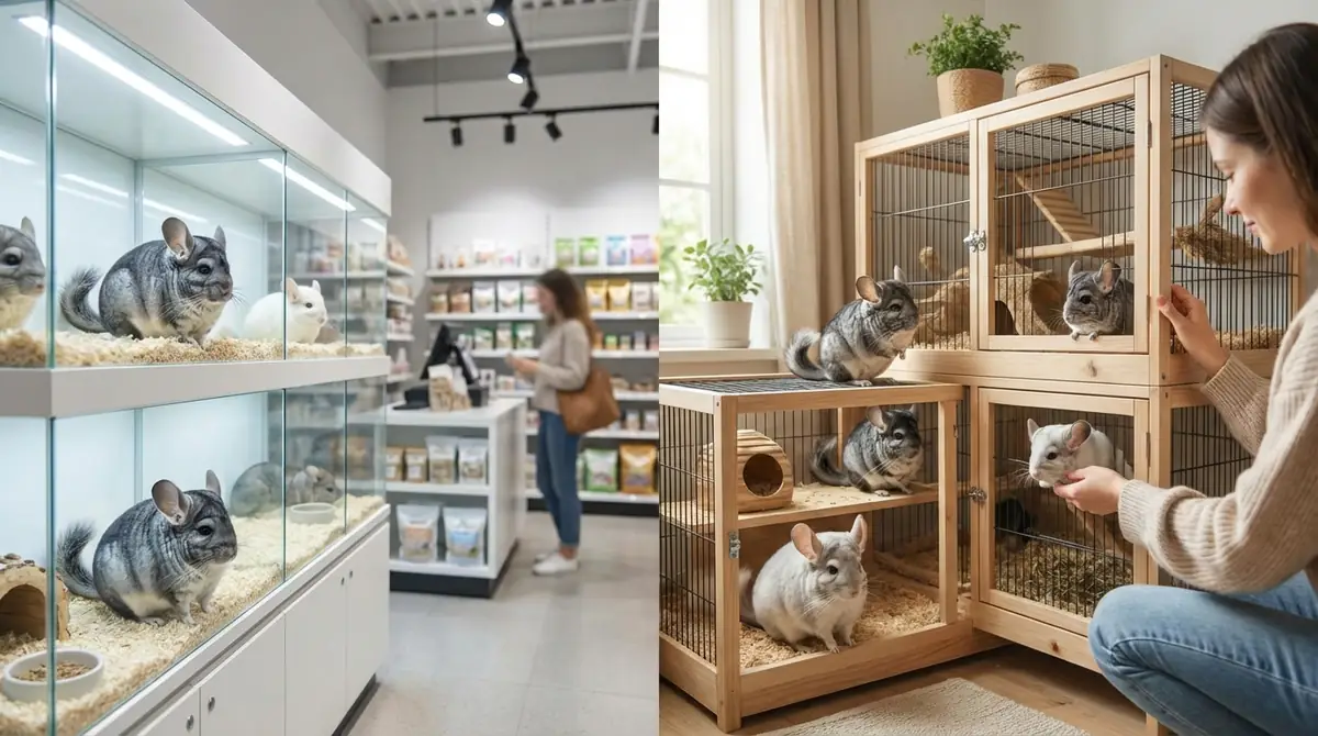 チンチラはどこで買う？ペットショップとブリーダーを比較