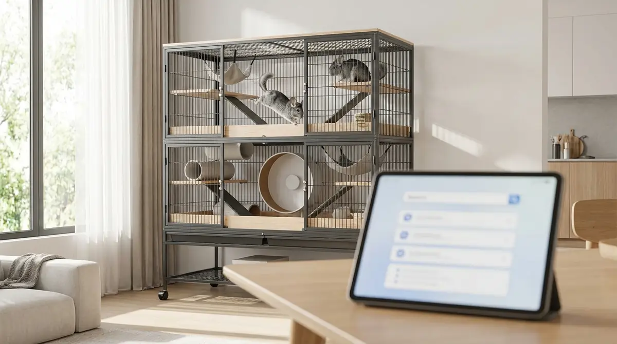 チンチラの大型ケージに関するよくある質問