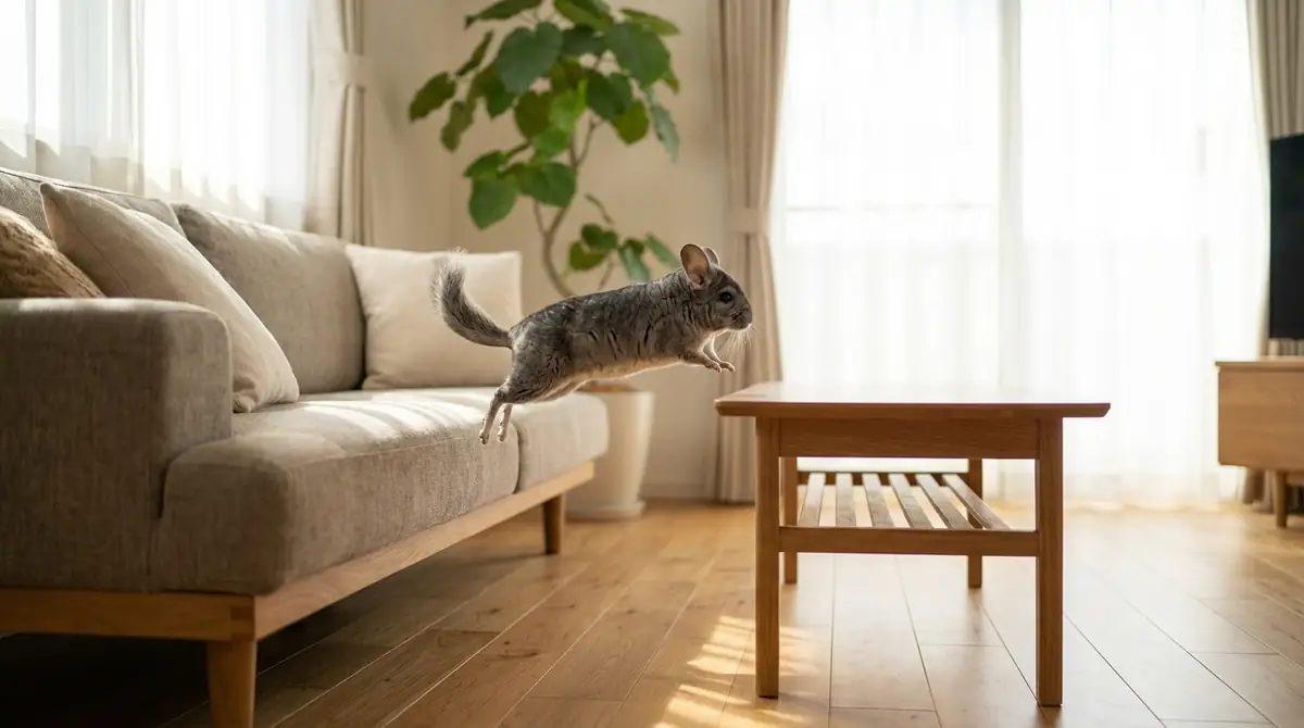 そもそも部屋んぽとは？チンチラに必要な理由