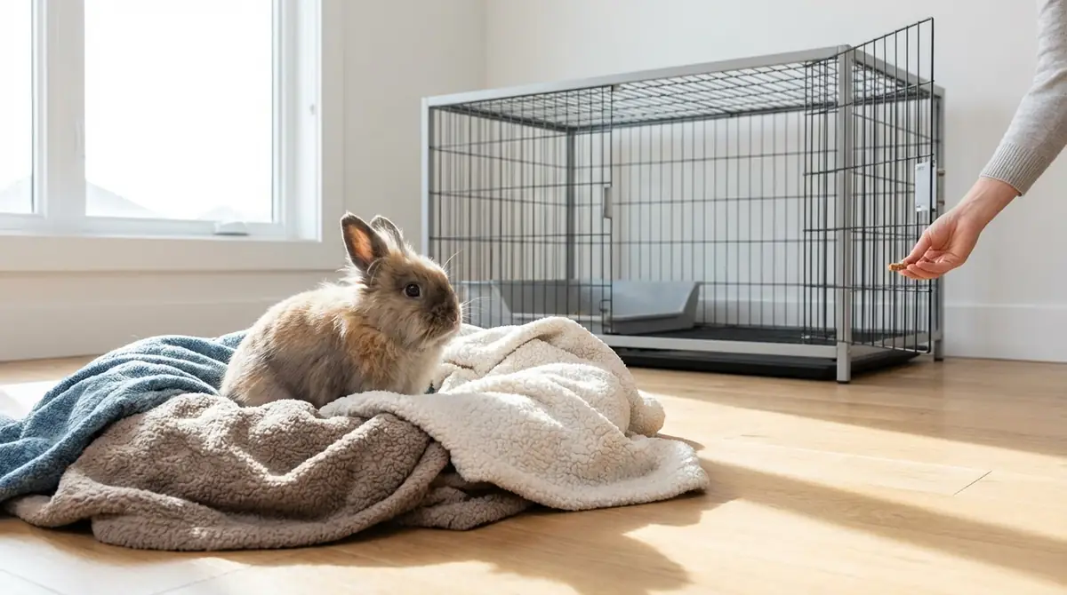 ケージに戻らない！部屋んぽの終わらせ方3つの方法