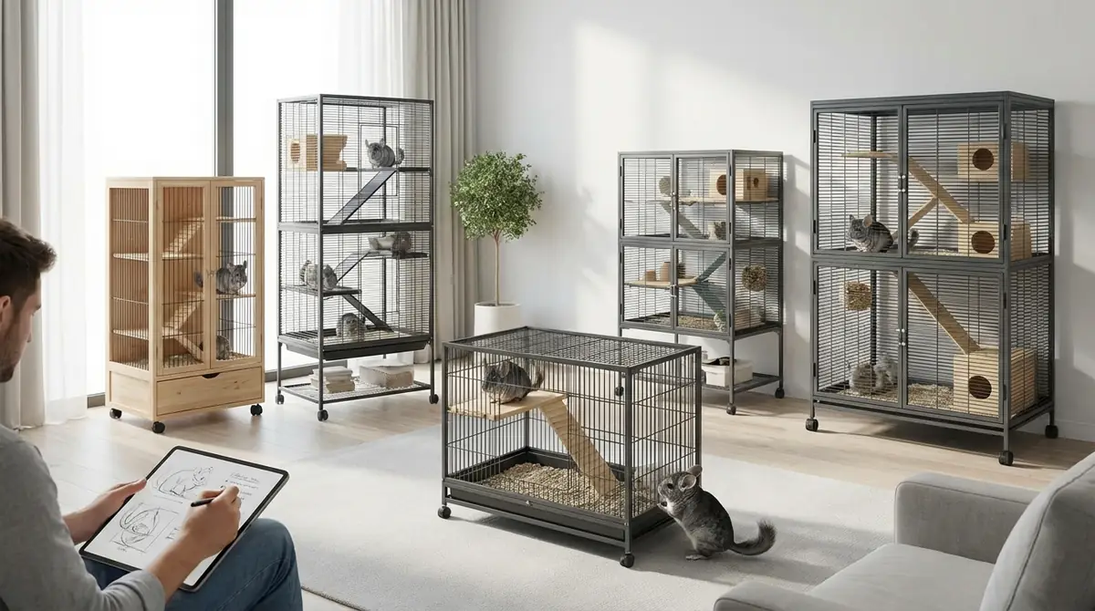 チンチラ用おすすめケージ全7商品を徹底比較