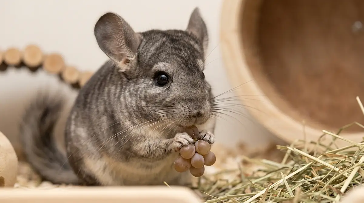 チンチラがうんちを食べる理由｜盲腸便と食糞行動の基礎知識