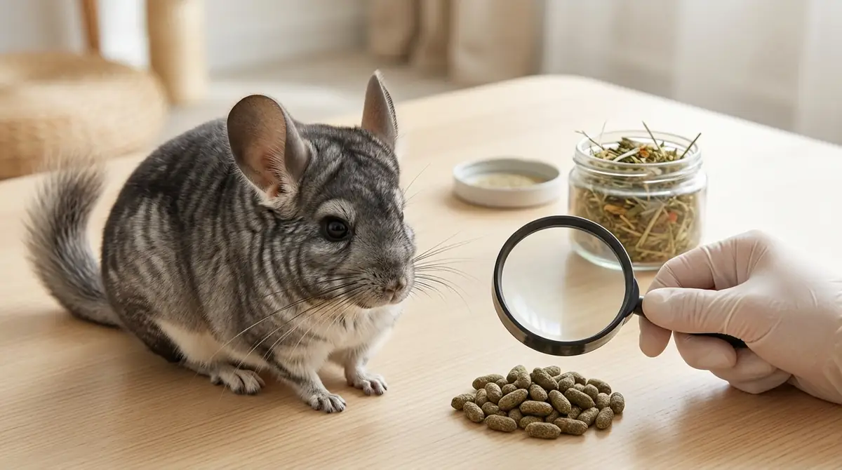 チンチラのうんちは臭い？正常な匂いと異常のサイン