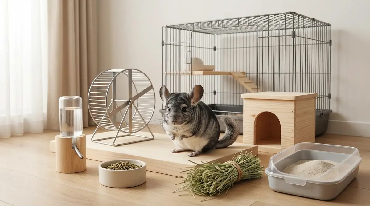 チンチラを飼う準備｜必要なもの7点チェックリスト