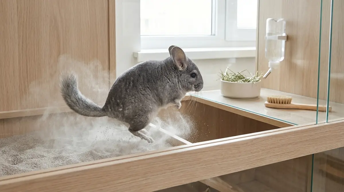 チンチラの飼い方｜毎日のお世話ルーティン