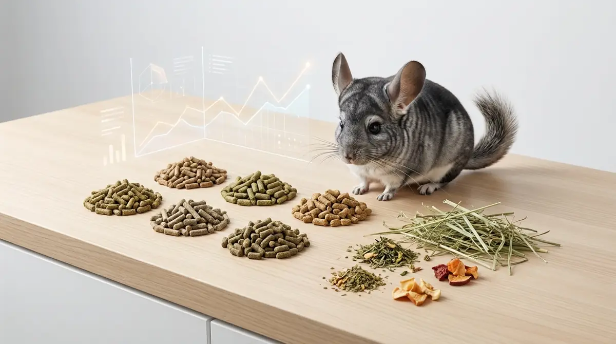 チンチラ用ペレットおすすめ7選|成分比較表付き