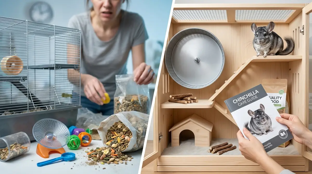 チンチラ購入でよくある失敗3選と後悔しないための対策