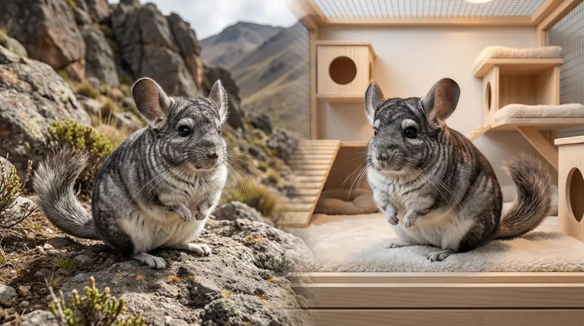 野生と飼育下でチンチラの寿命はどう変わる？