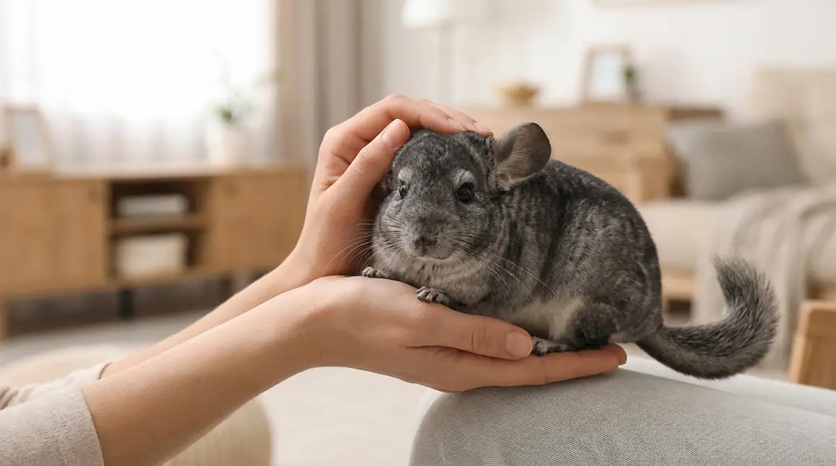 【結論】チンチラは正しく接すれば懐く動物です
