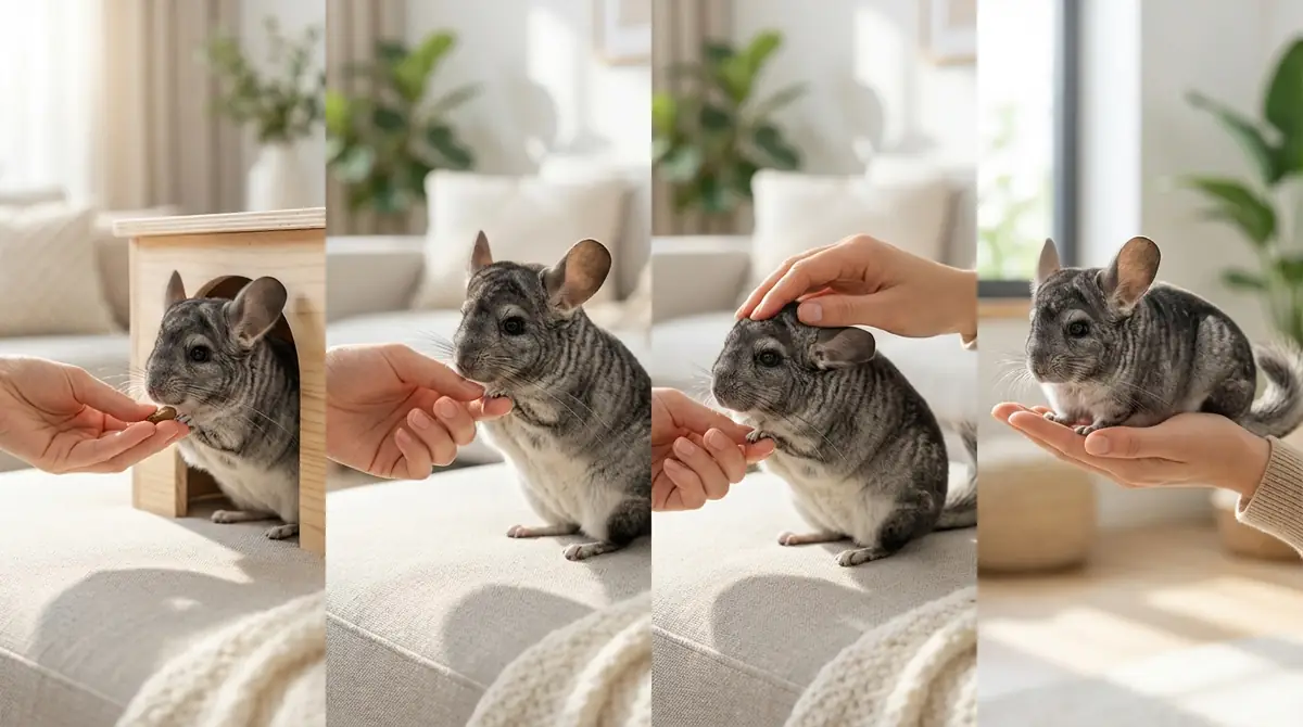 チンチラを懐かせる4ステップ【実践手順を徹底解説】