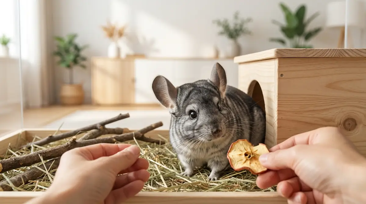 チンチラが懐かない5つの原因と対処法