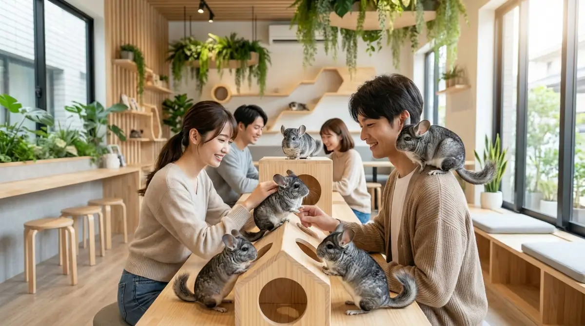 チンチラカフェとは？初めてでも楽しめる理由