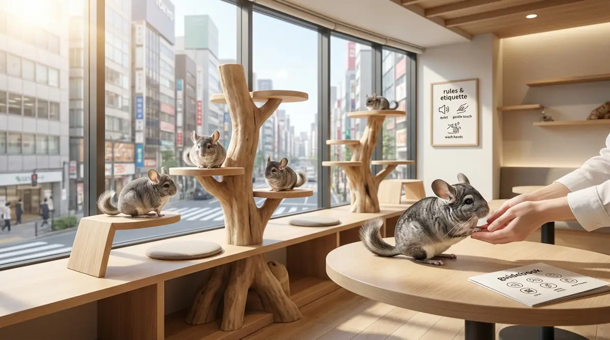 東京のチンチラカフェに行く前に知っておきたい注意点