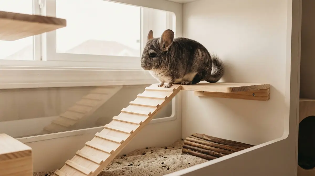 チンチラにステップが必要な3つの理由