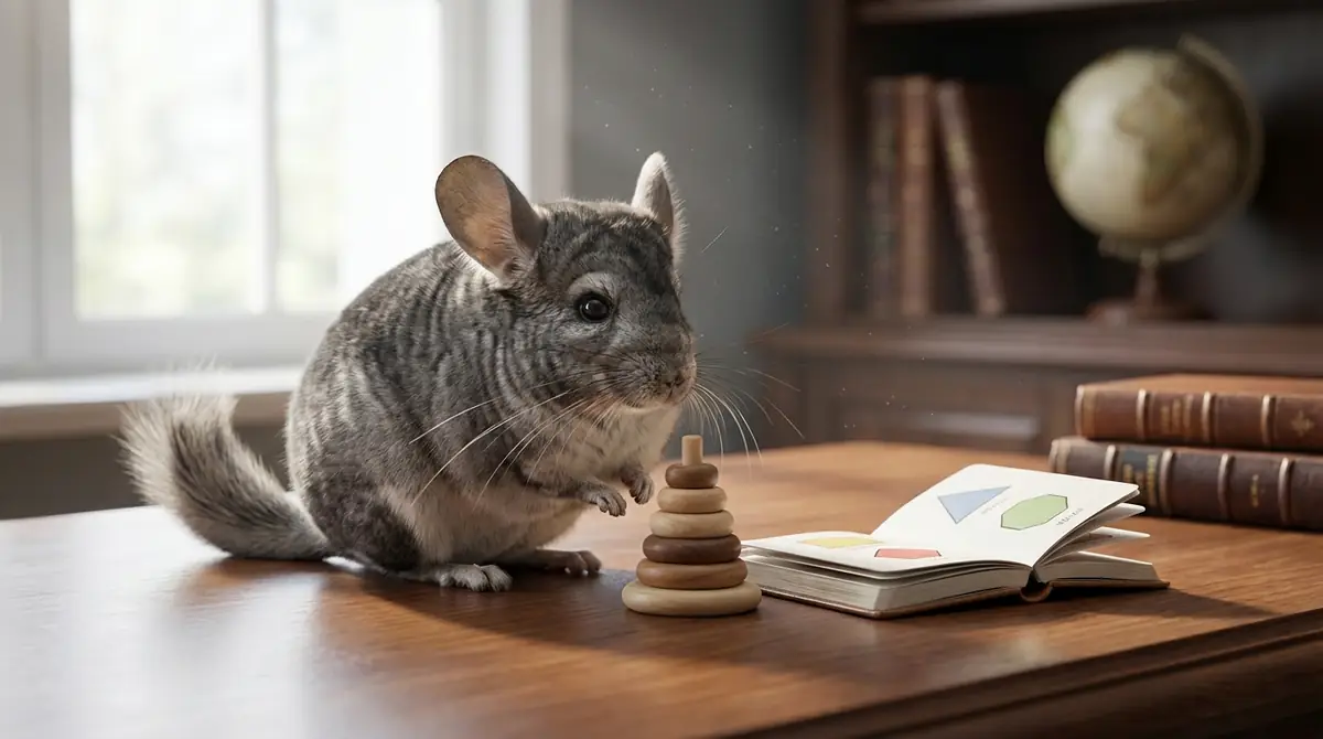 【結論】チンチラの知能は人間でいうと2〜3歳レベル|げっ歯類トップクラスの賢さ