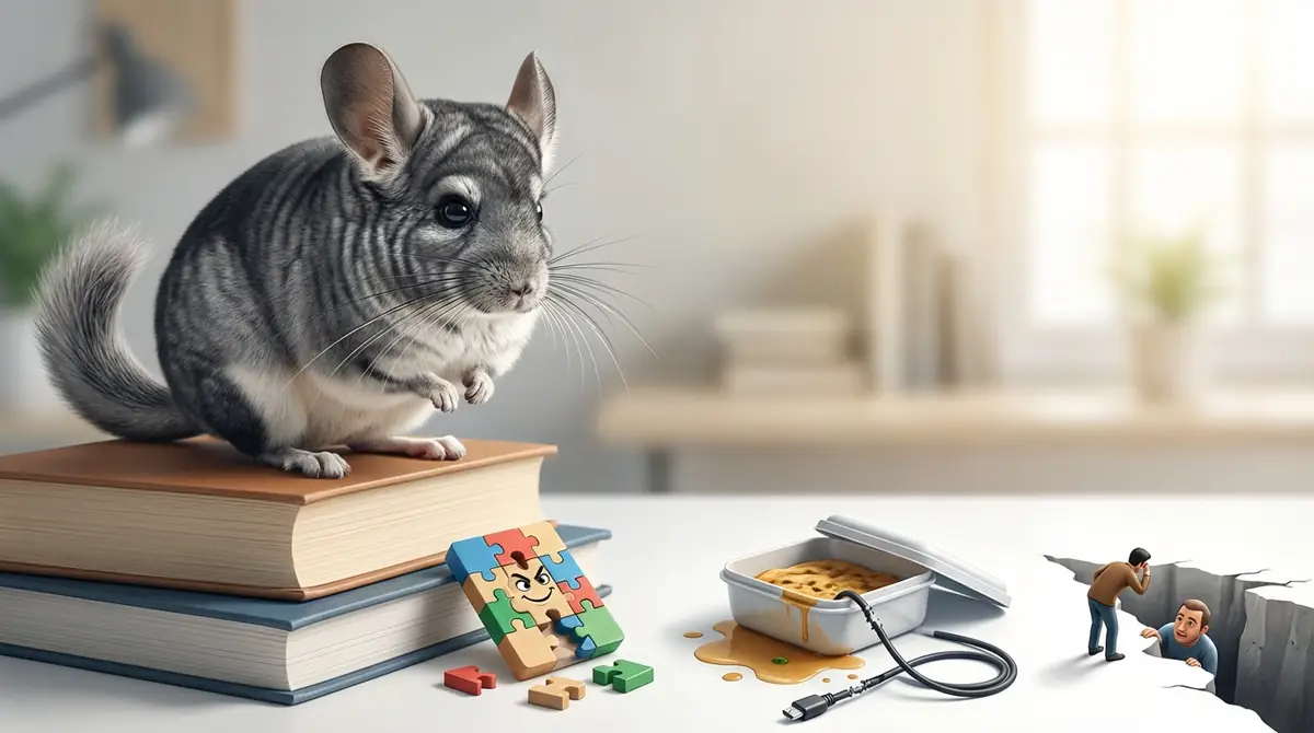 チンチラの知能が高いからこそ注意すべき3つのポイント