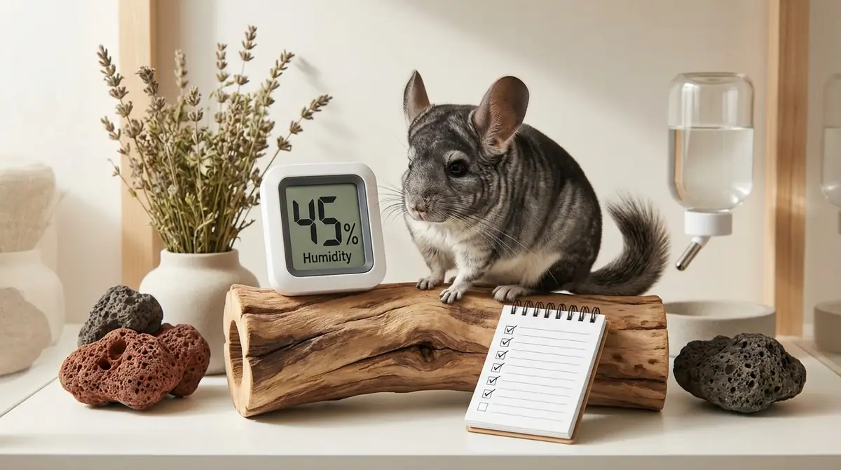 まとめ｜チンチラの湿度管理チェックリスト