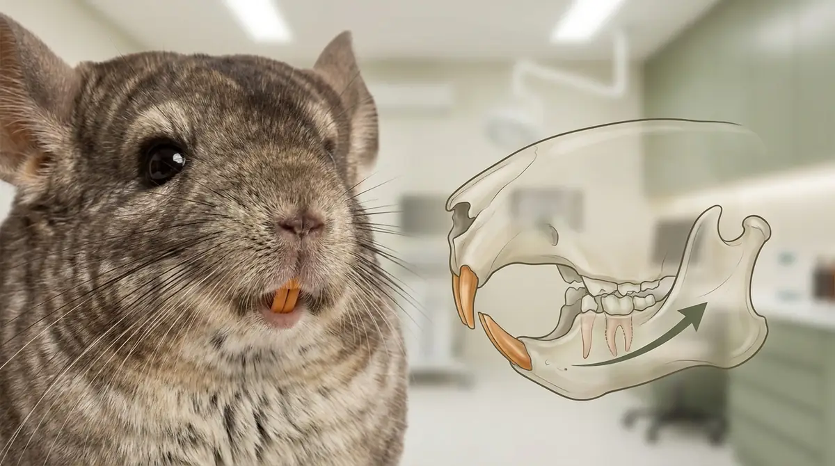 チンチラの歯が一生伸び続ける理由｜構造と仕組みを解説