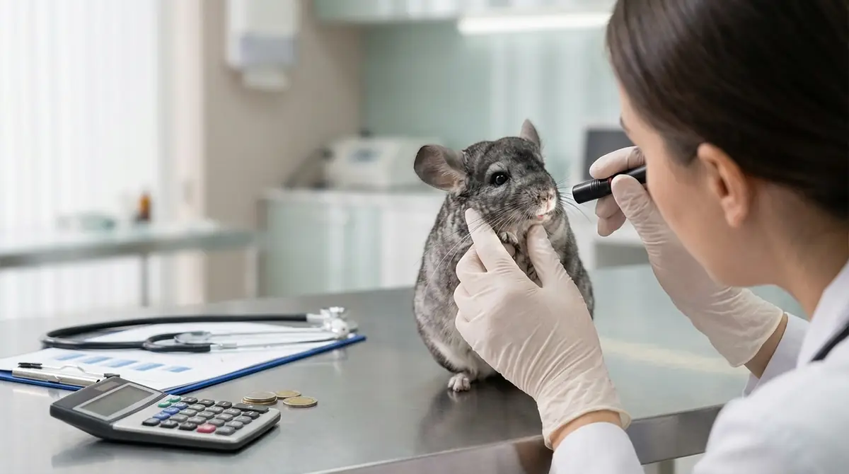 チンチラの歯の異常で病院に行くべき判断基準と治療費