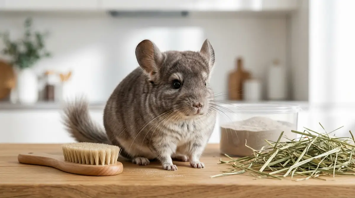 チンチラのもふもふを維持する3つの必須ケア