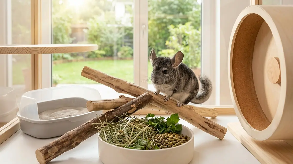 チンチラを長生きさせる7つの飼育ポイント