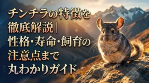 チンチラの特徴を徹底解説｜性格・寿命・飼育の注意点まで丸わかりガイド