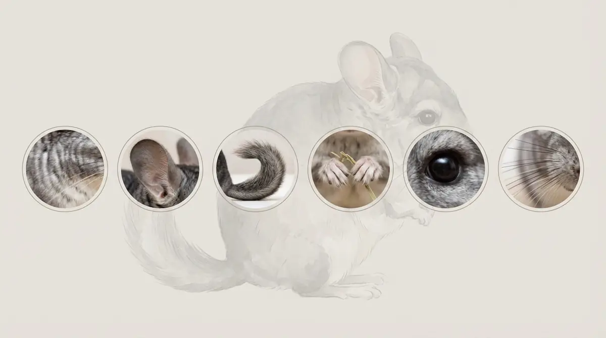 チンチラの身体的特徴｜見た目でわかる6つのポイント