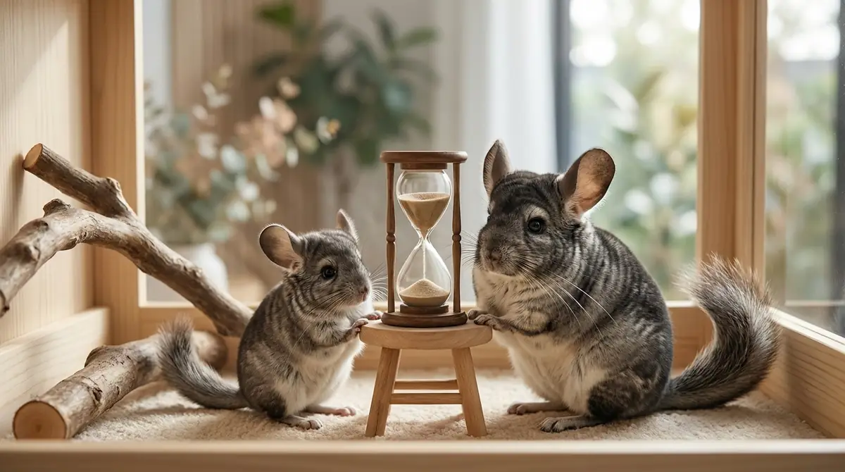 チンチラの寿命と成長｜小動物の中でも長寿な理由