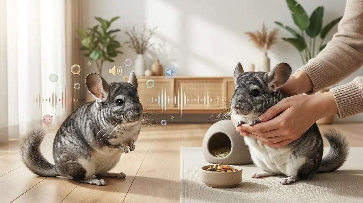 チンチラの鳴き声別・今すぐできる対処法