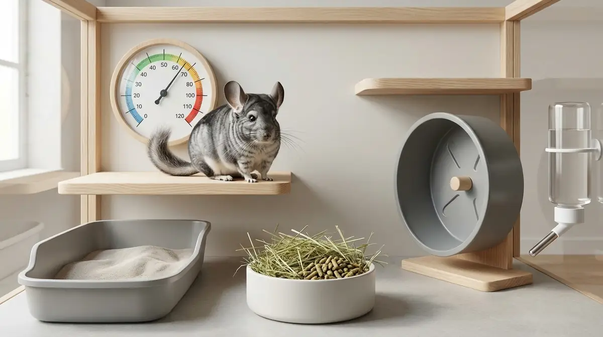 チンチラの難しい飼い方を克服する5つの対策