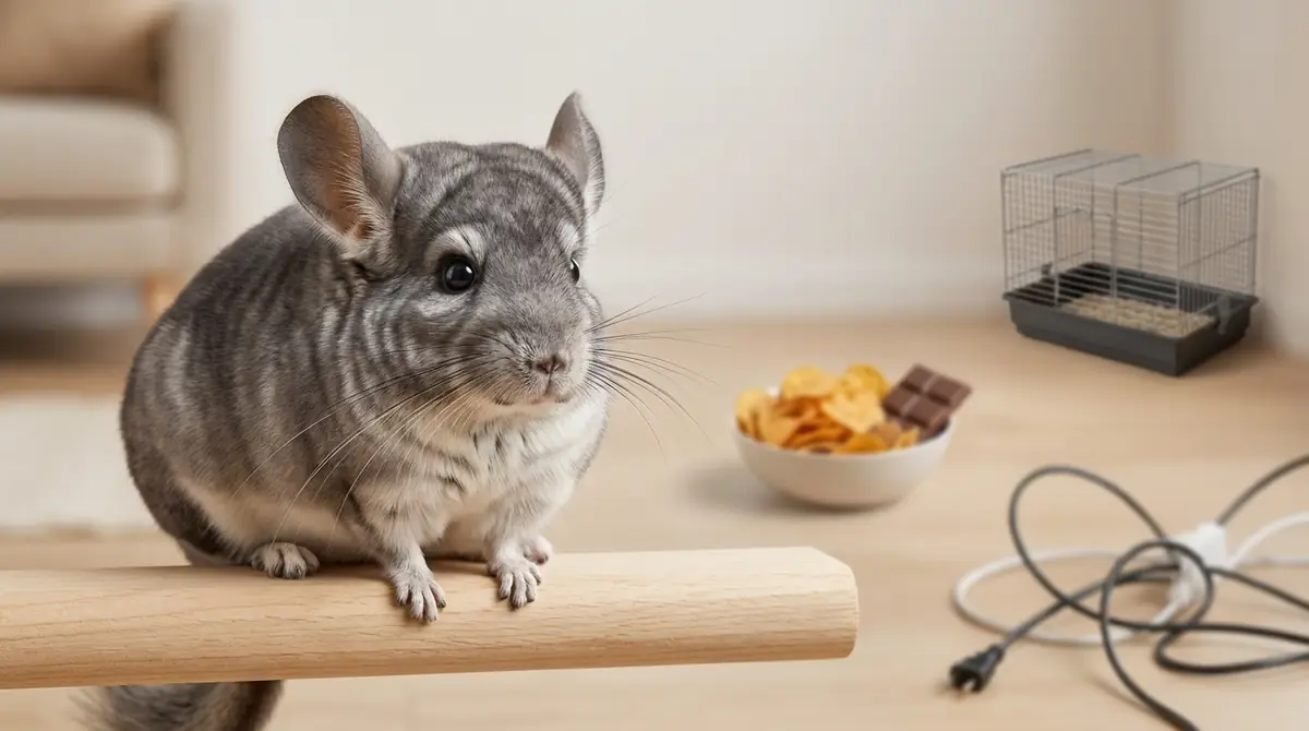 チンチラの寿命を縮める5つのNG行為