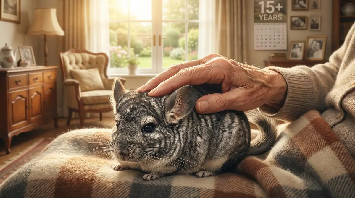 チンチラは15年以上寄り添える長寿パートナー