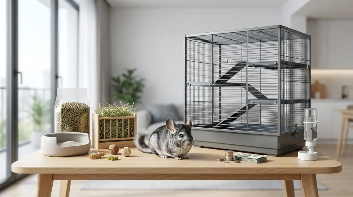 チンチラを飼う前に準備すべきこと【費用目安付き】