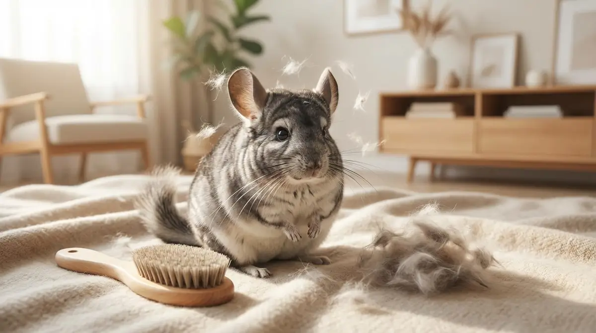 チンチラの毛が抜ける時のよくある質問