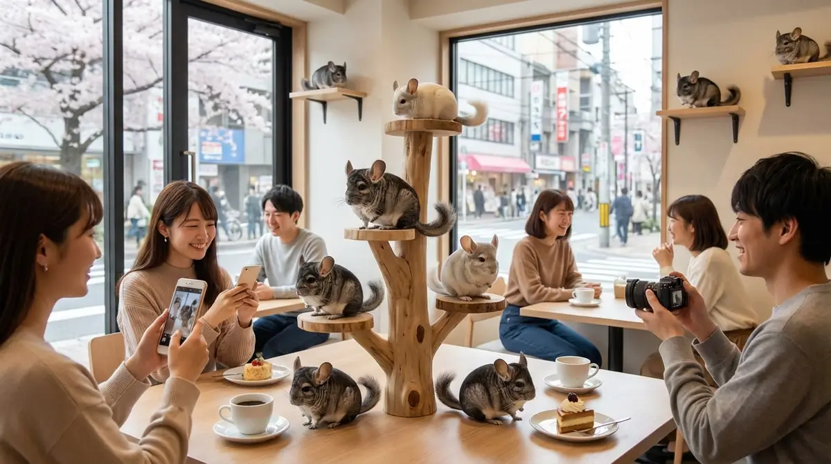 大阪チンチラカフェの口コミ・評判まとめ｜実際に行った人のリアルな声