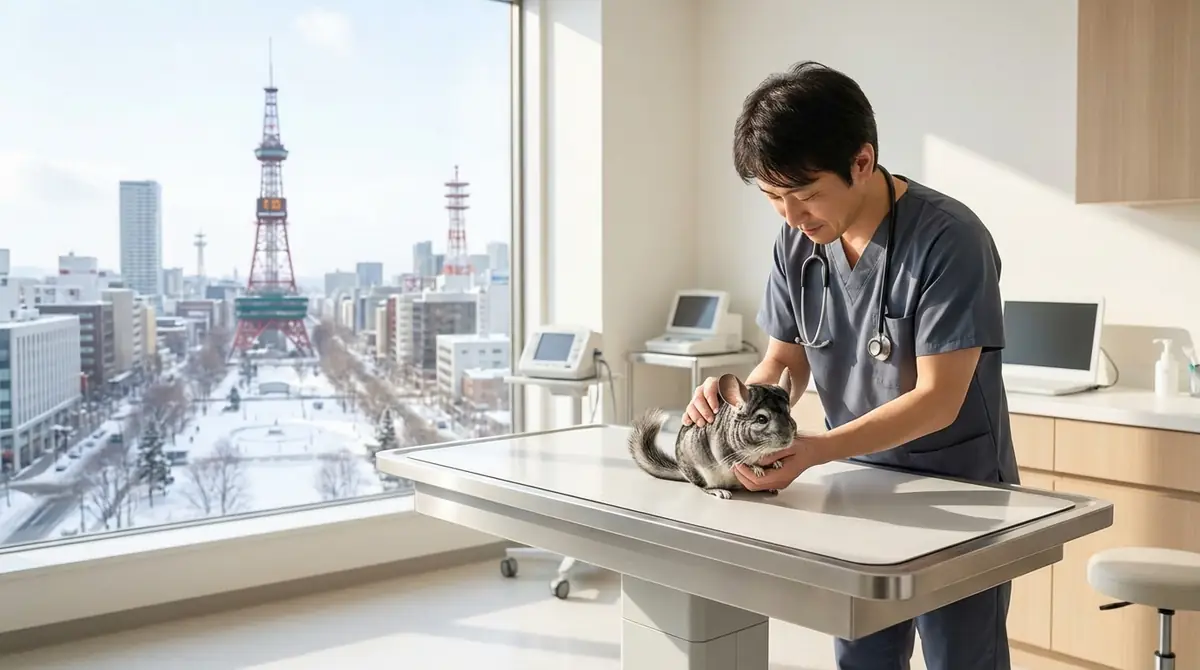 札幌でチンチラを診察できる動物病院リスト
