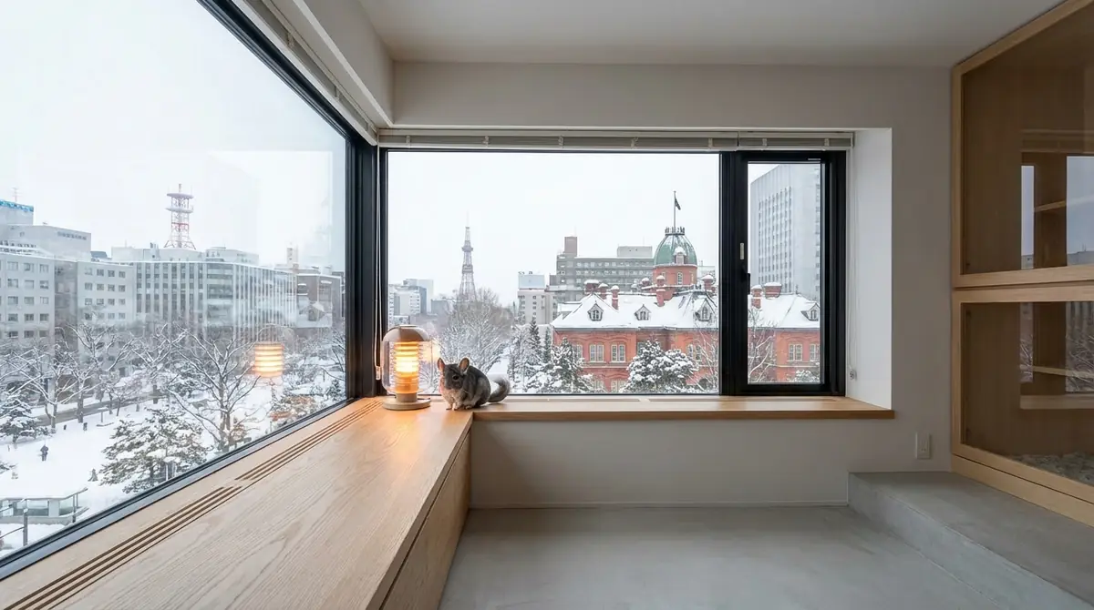 札幌の気候でチンチラは飼える?飼育環境の相性