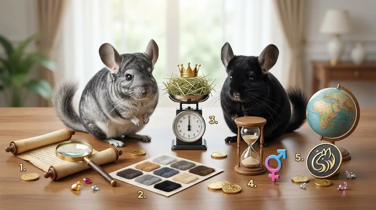 チンチラの相場を左右する5つの要因